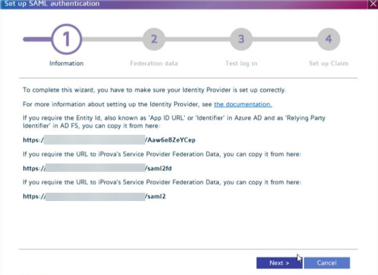 iProva-admin-setup-saml-step-1-information.png