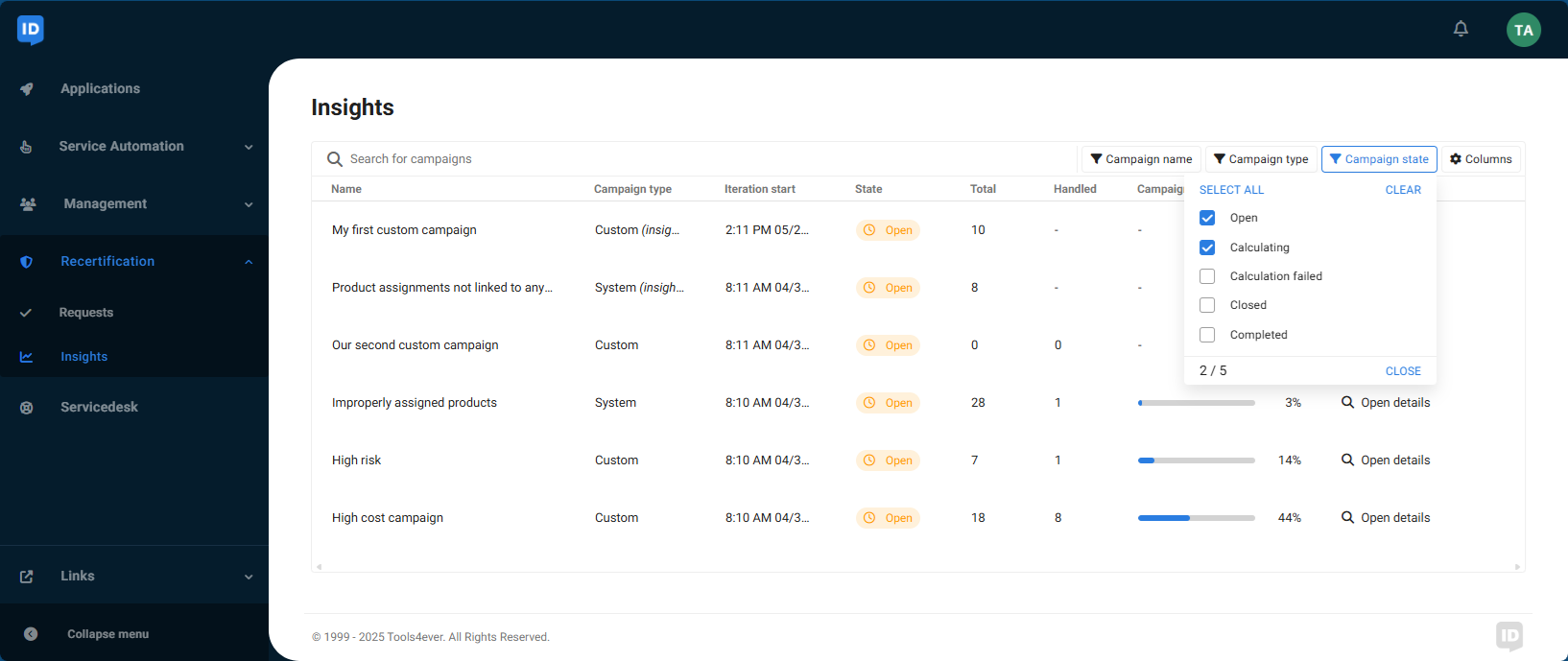 Recertification_Insights_overview_filters.png